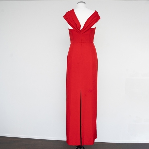 Sachin Babi Julia Bow Column Gown - Picture 3 of 14